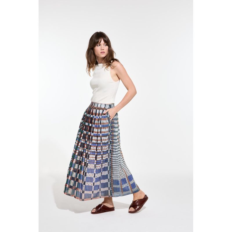 117 - Jupe Romeo Utopie Bleu Lot De 2