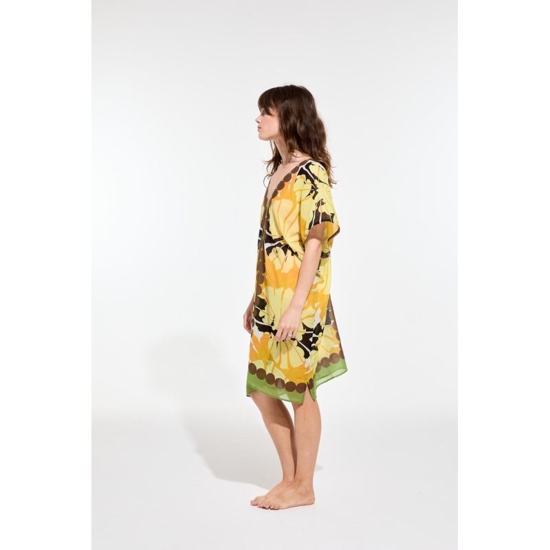 211 - Robe Elia Pavot Citrine Lot De 2