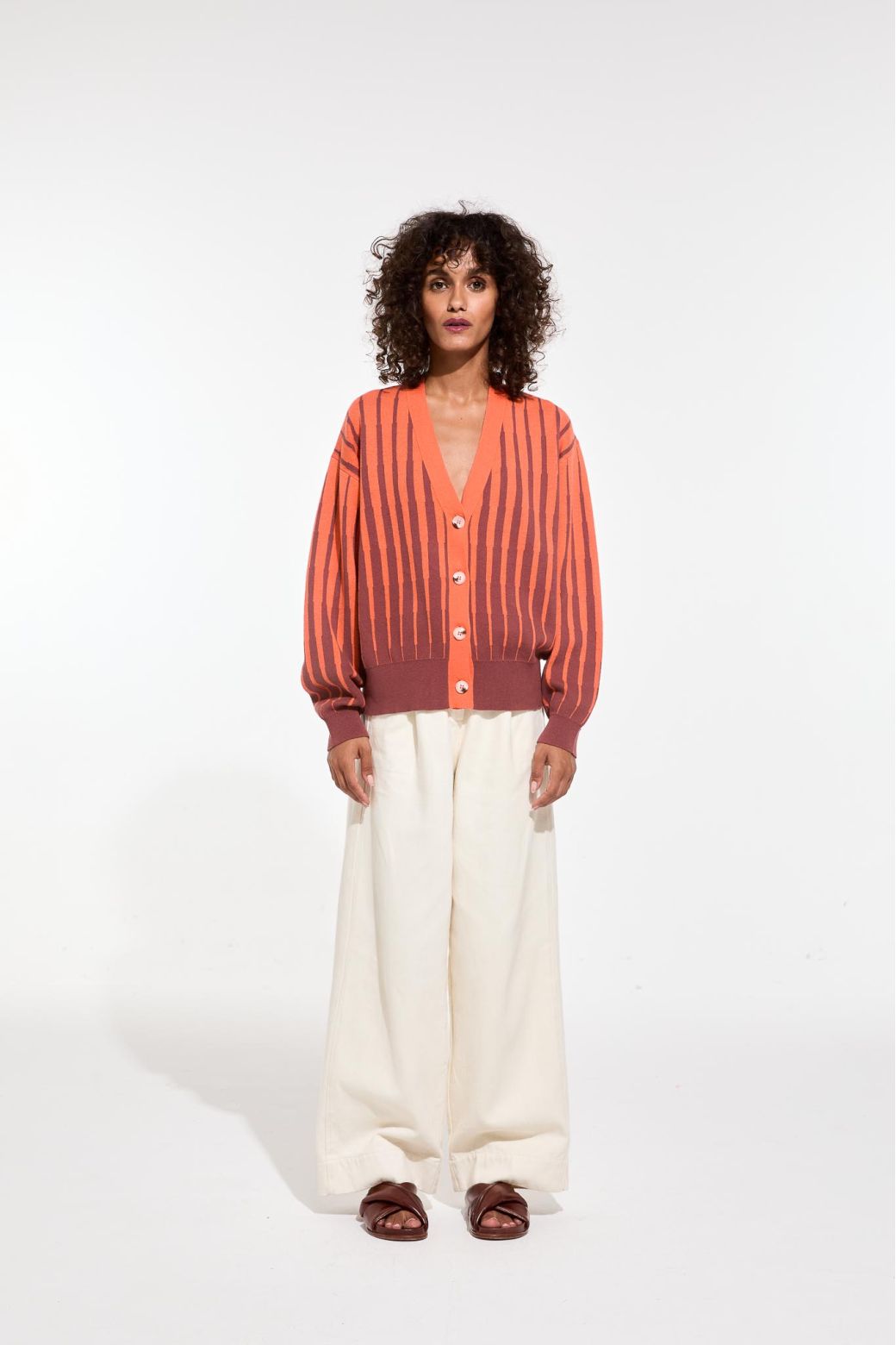 151 - Orange Claude Sonic Cardigan Pack Of 2