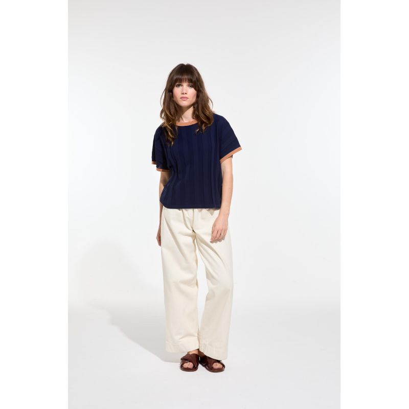 152 - Navy Jimmy Elba Top Pack Of 2