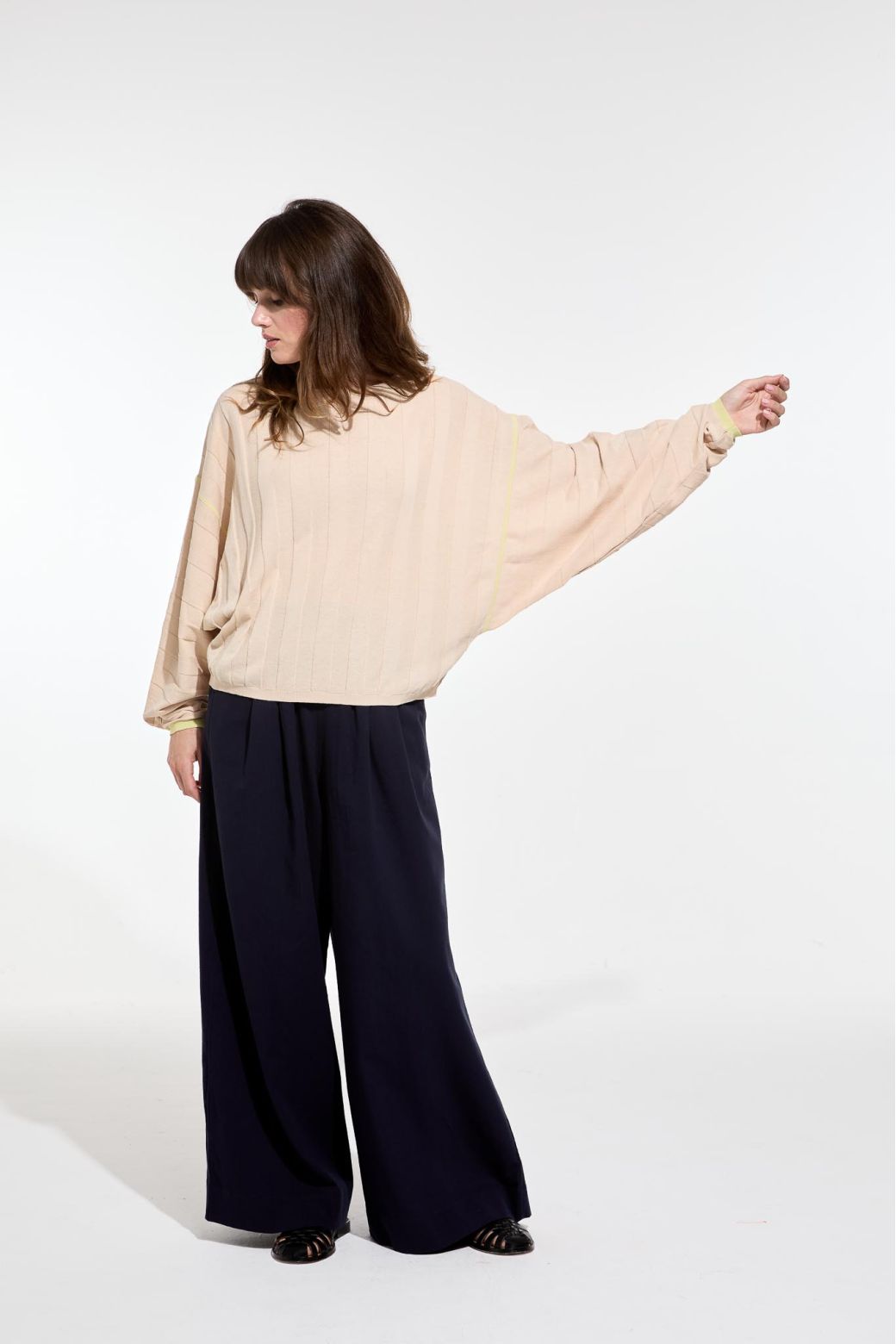 152 - Sand Sao Elba Sweater Pack Of 2