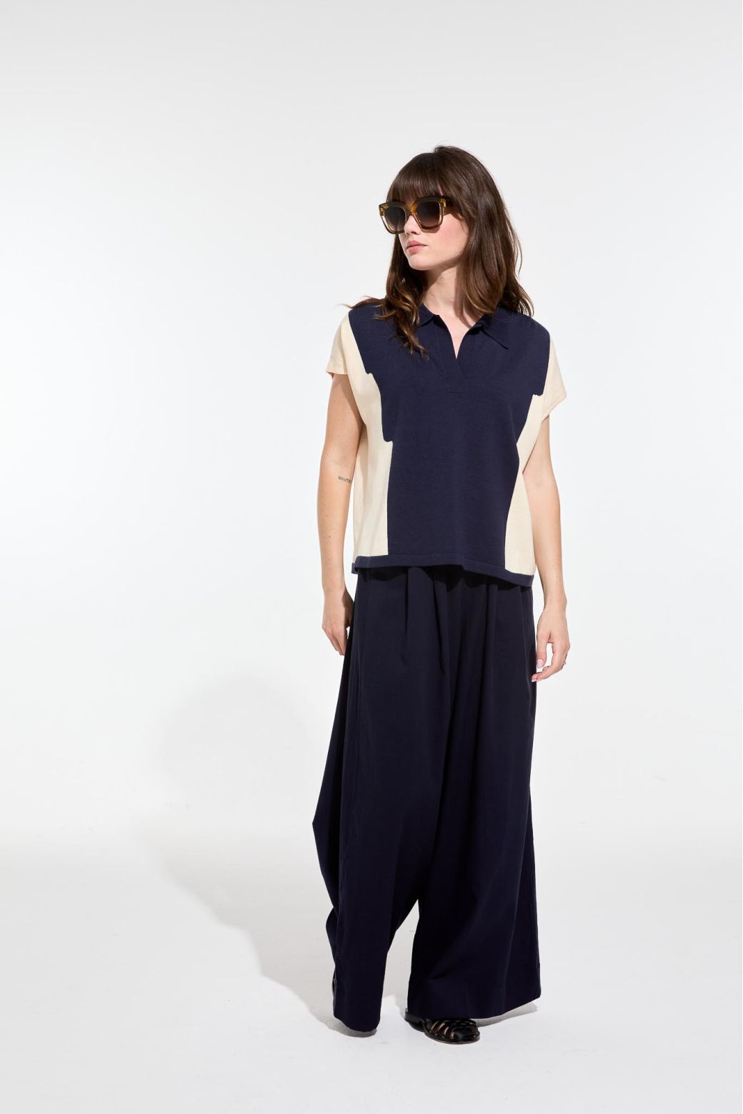 153 - Navy Ozzy Milos Polo Pack Of 2