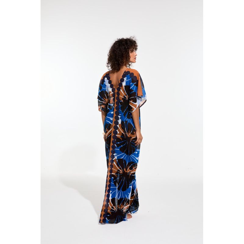 211 - Robe Hydra Pavot Bleu Lot De 2