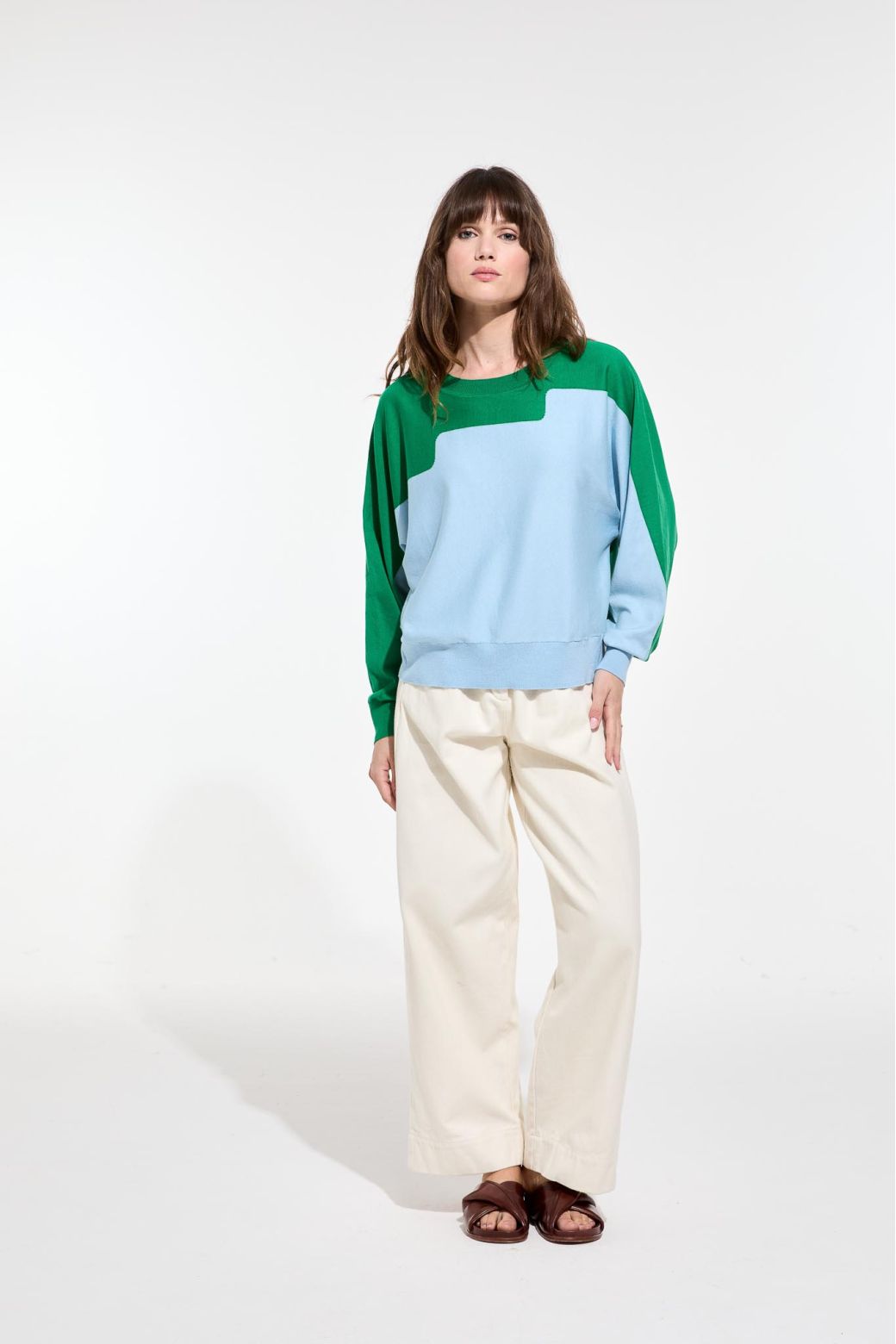 153 - Green Eliott Milos Sweater Pack Of 2
