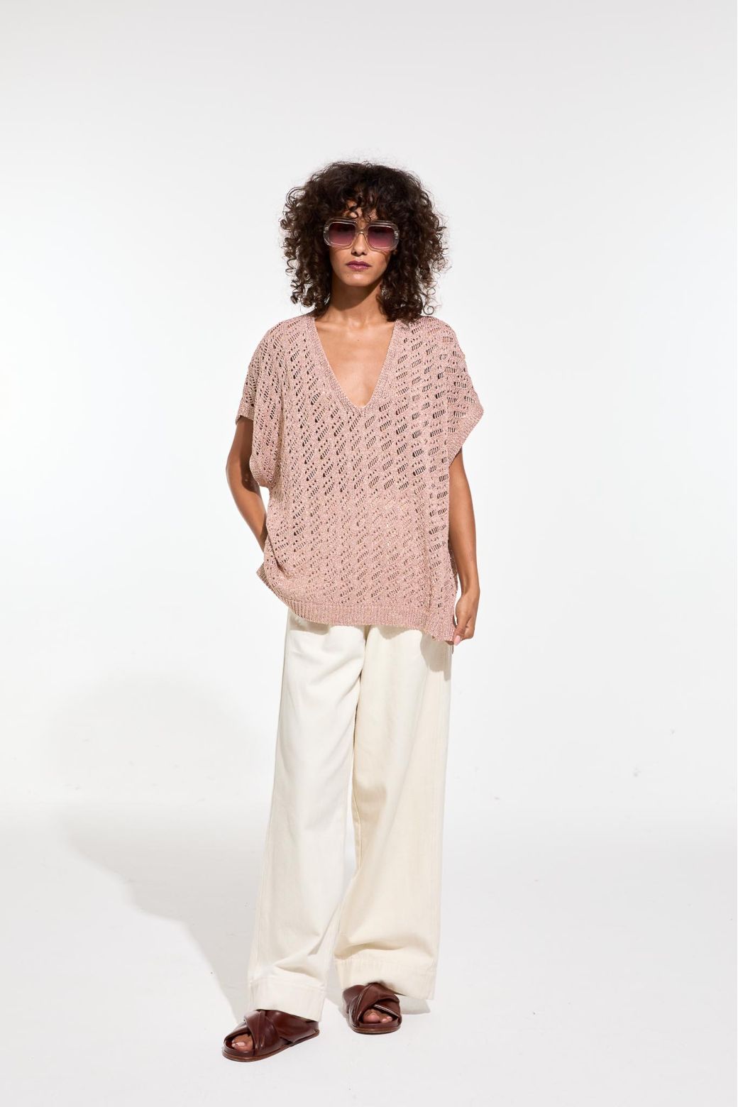 155 - Blush Cris Flores Top Pack Of 2
