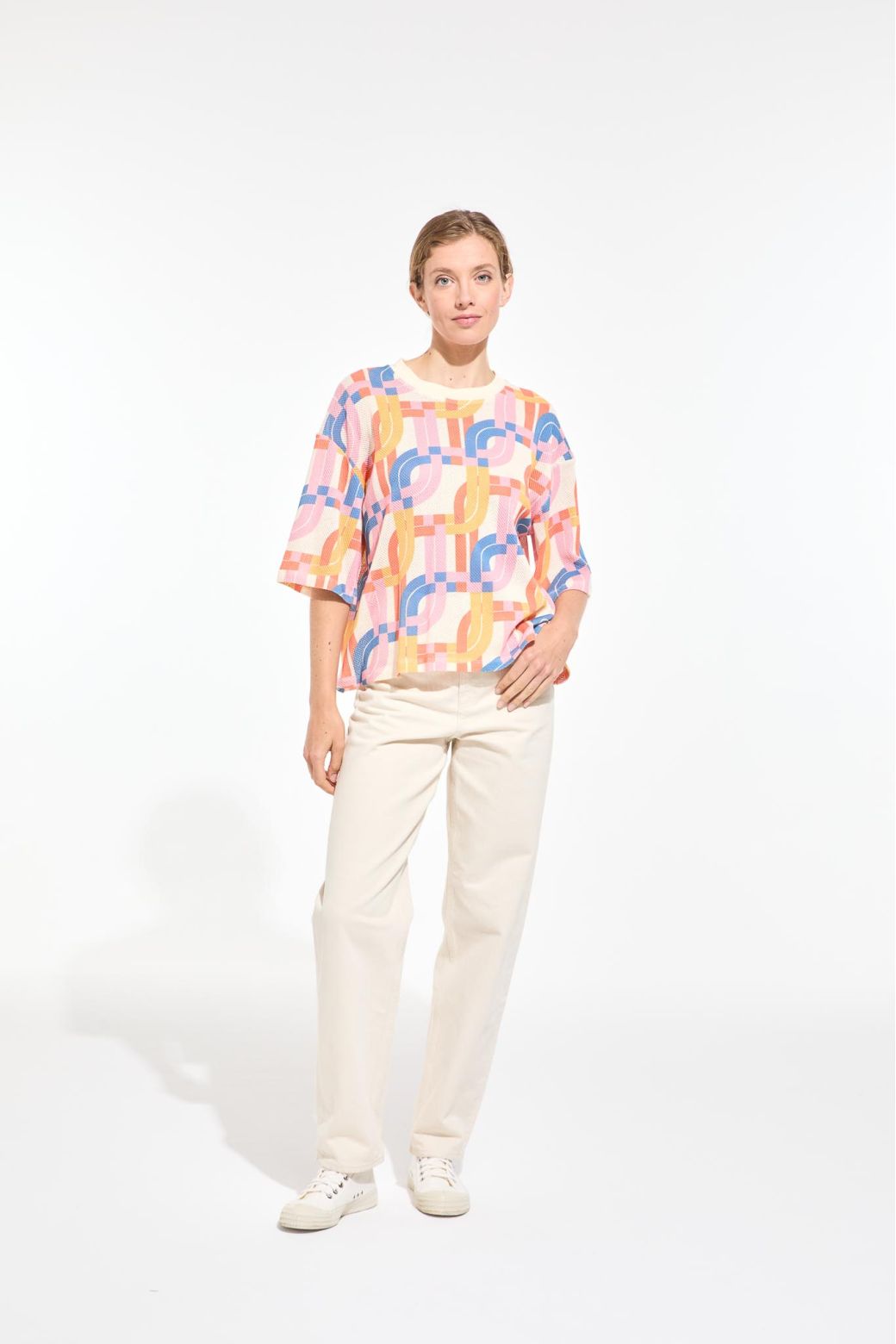 158 - Multicolor Adam Liane Top Pack Of 2