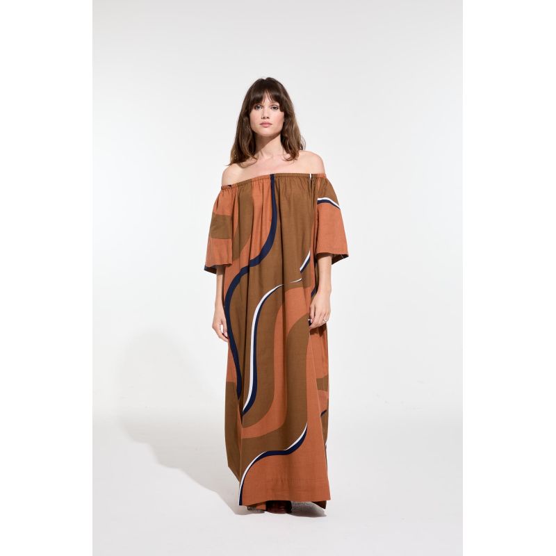 212 - Robe Palao Madone Terracotta Lot De 2