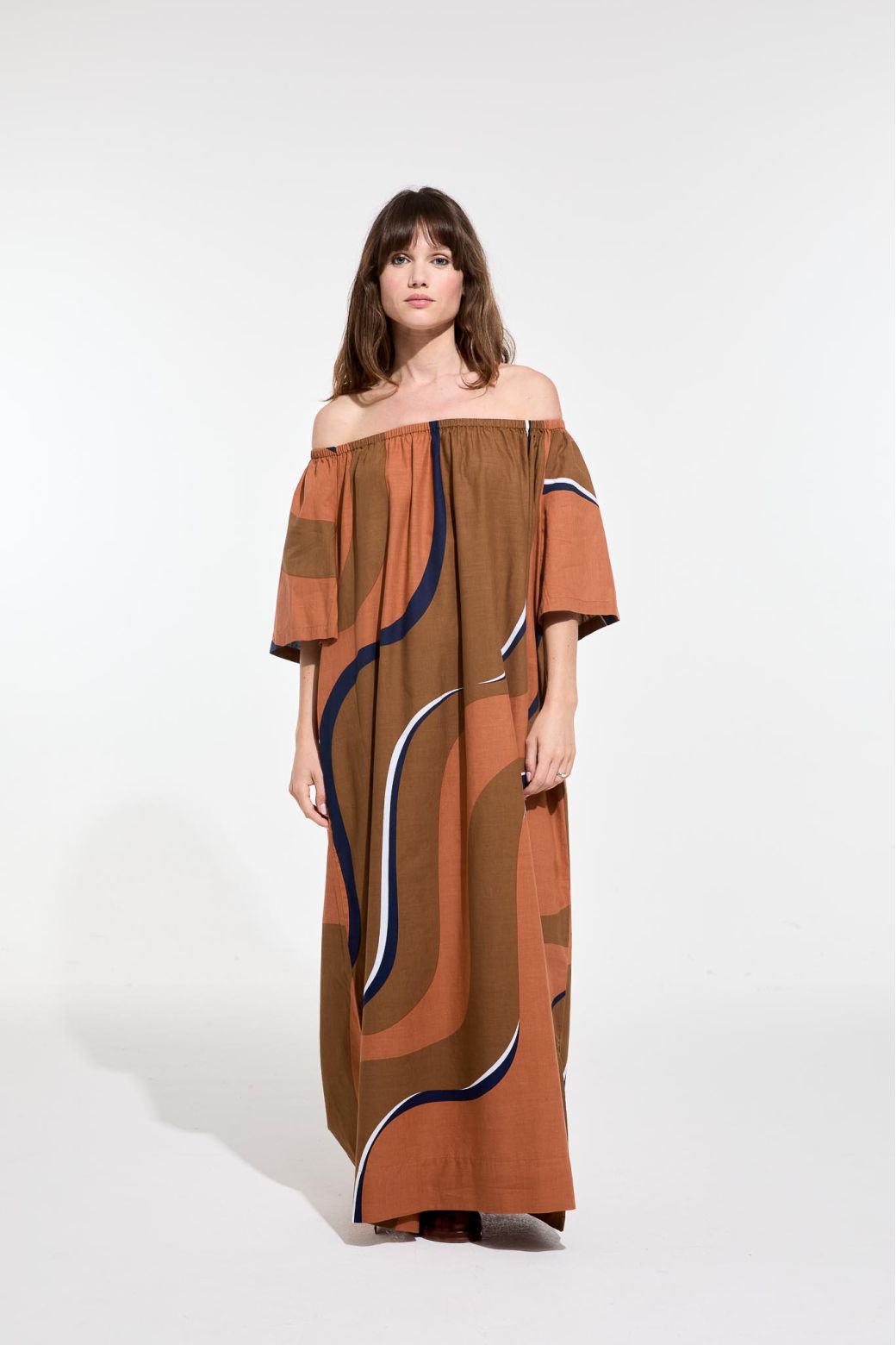 212 - Terracotta Palao Madone Dress Pack Of 2