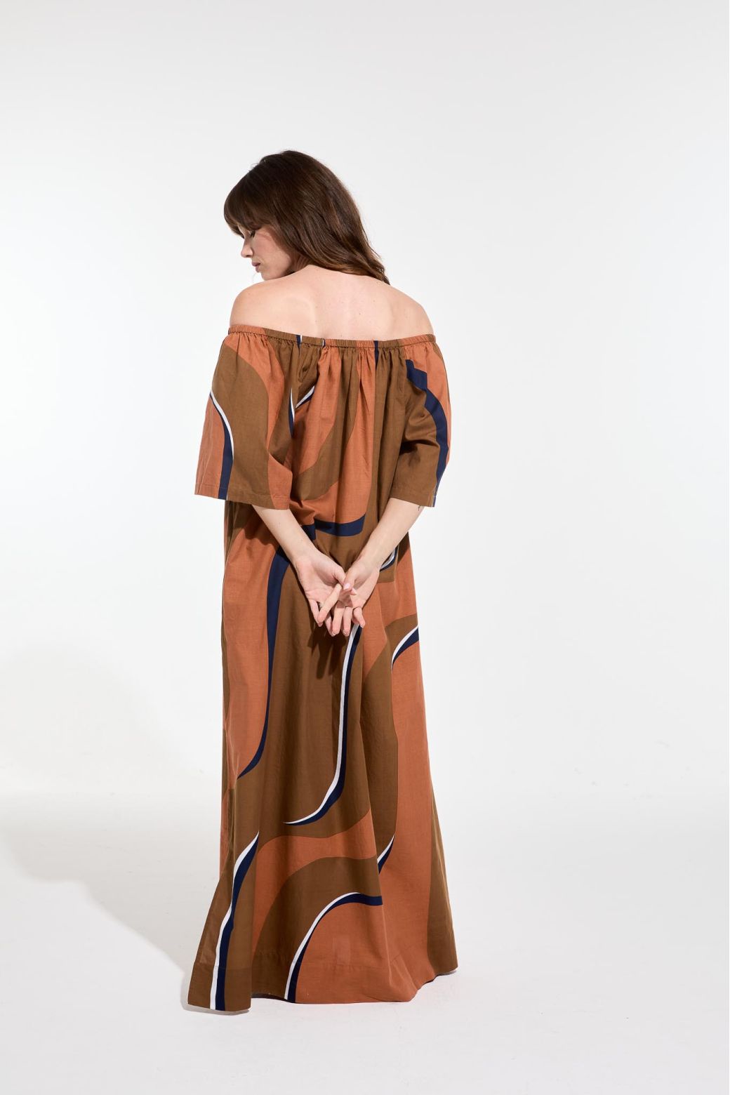 212 - Terracotta Palao Madone Dress Pack Of 2