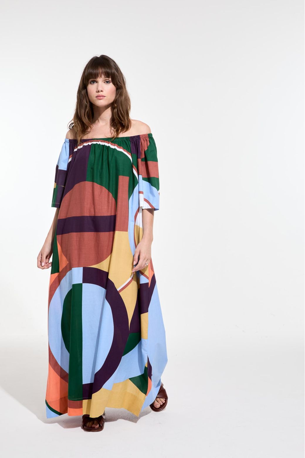 213 - Coral Cloud Palao Poesie Dress Pack Of 2