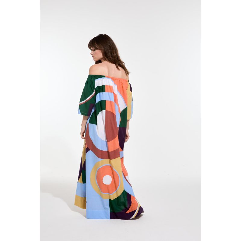 213 - Robe Palao Poesie Corail Nuage Lot De 2