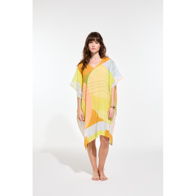 215 - Robe Elia Forma Citrine Lot De 2