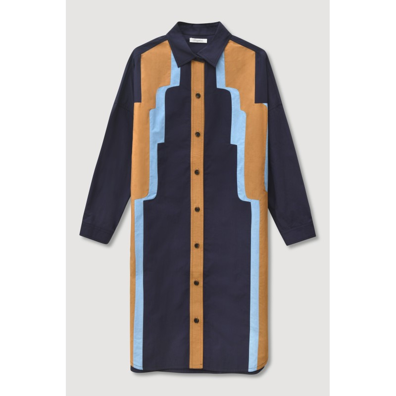 101 - Robe Jacky Celeste Marine Lot De 2