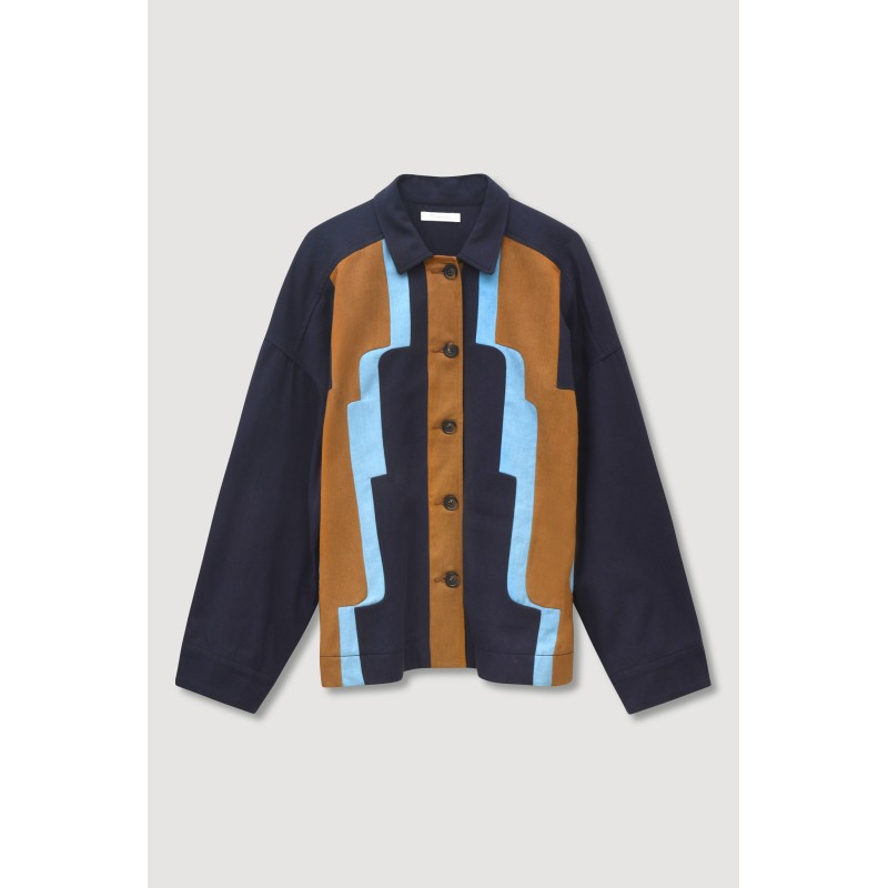 101 - Veste Mina Celeste Marine Lot De 2