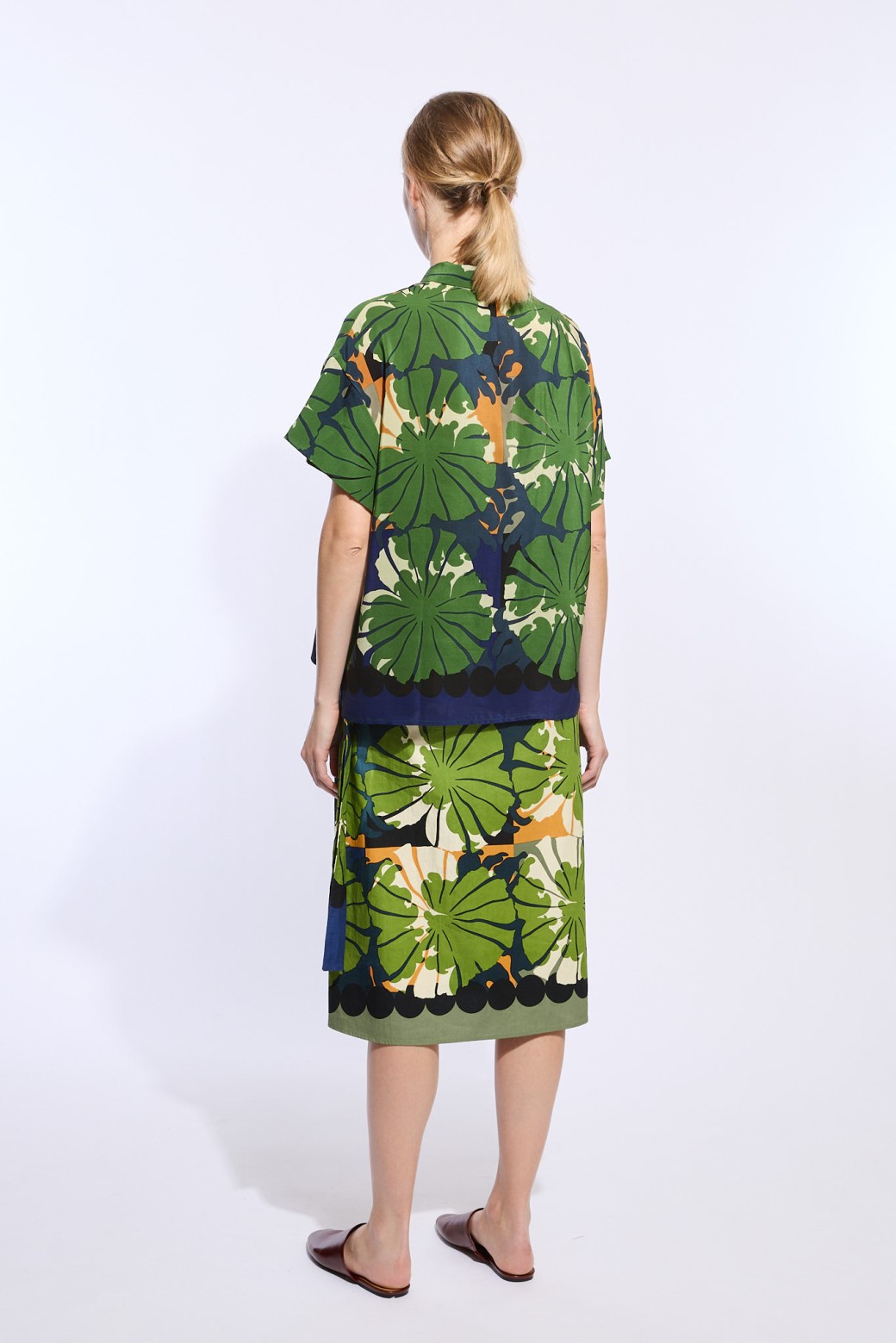 104 - Chemise Andrew Poppy Vert Lot De 2