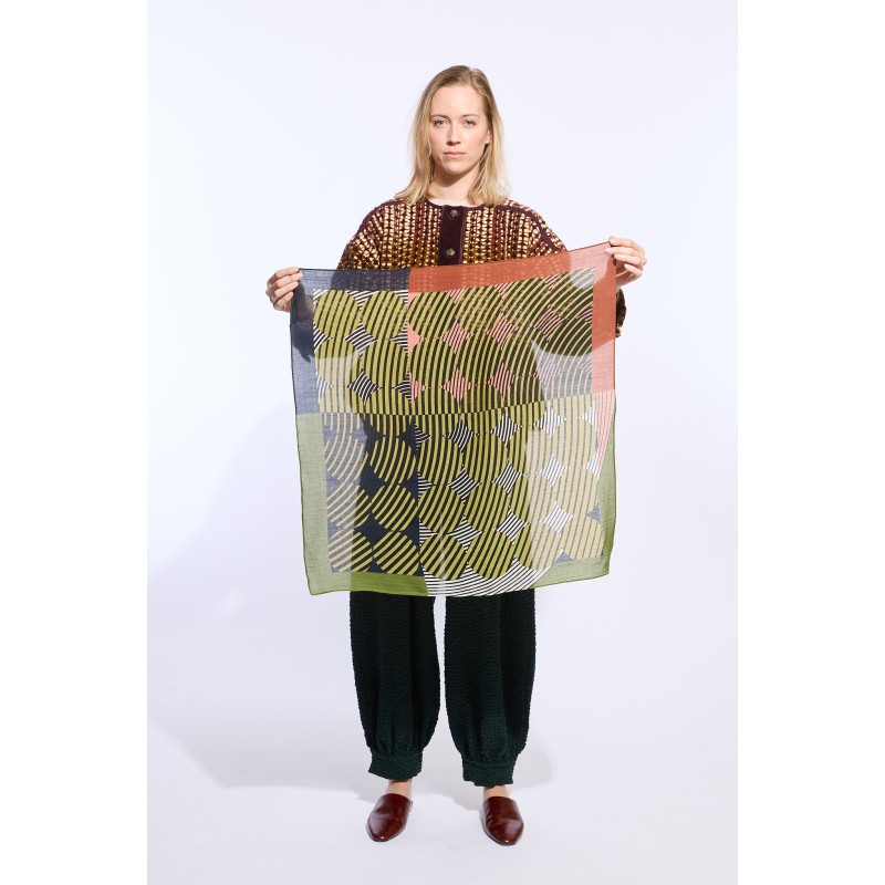 R - Scarf  Jeu Sage Pack Of 2