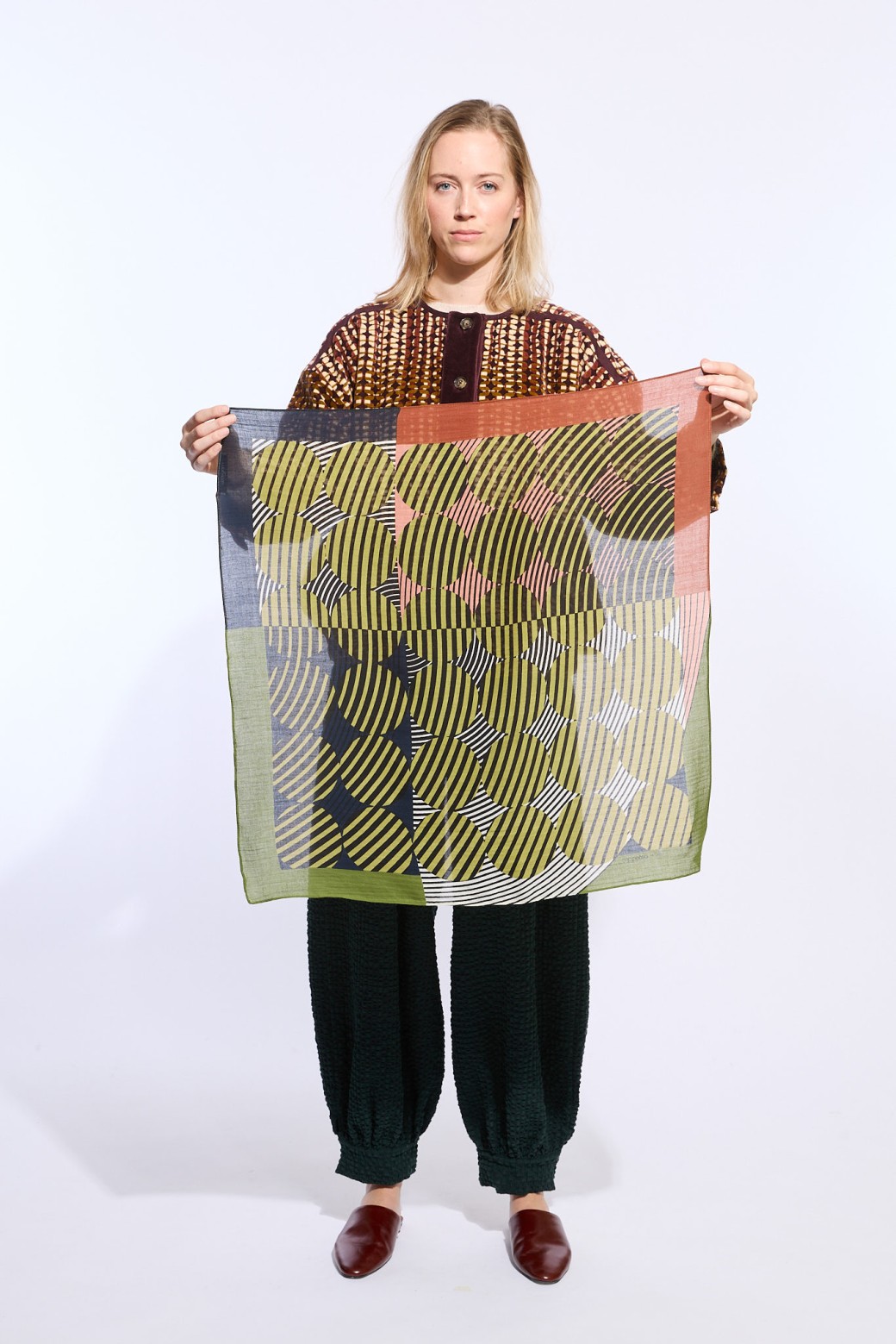 R - Scarf  Jeu Sage Pack Of 2