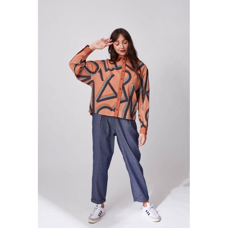 Chemise Rosalie Terracotta