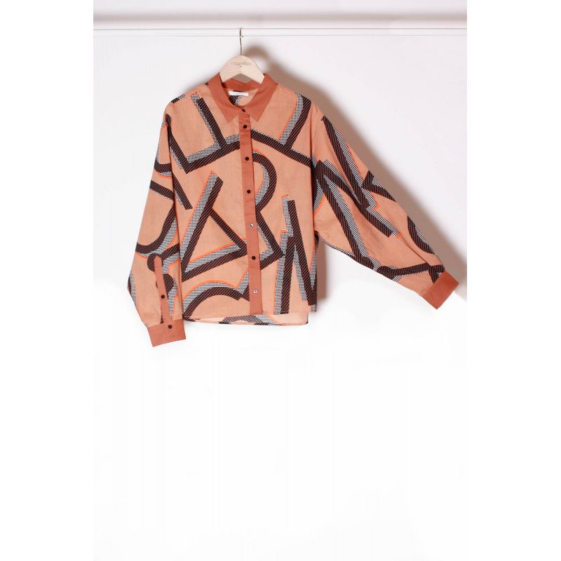 Chemise Rosalie Terracotta Chemise Rosalie Terracotta