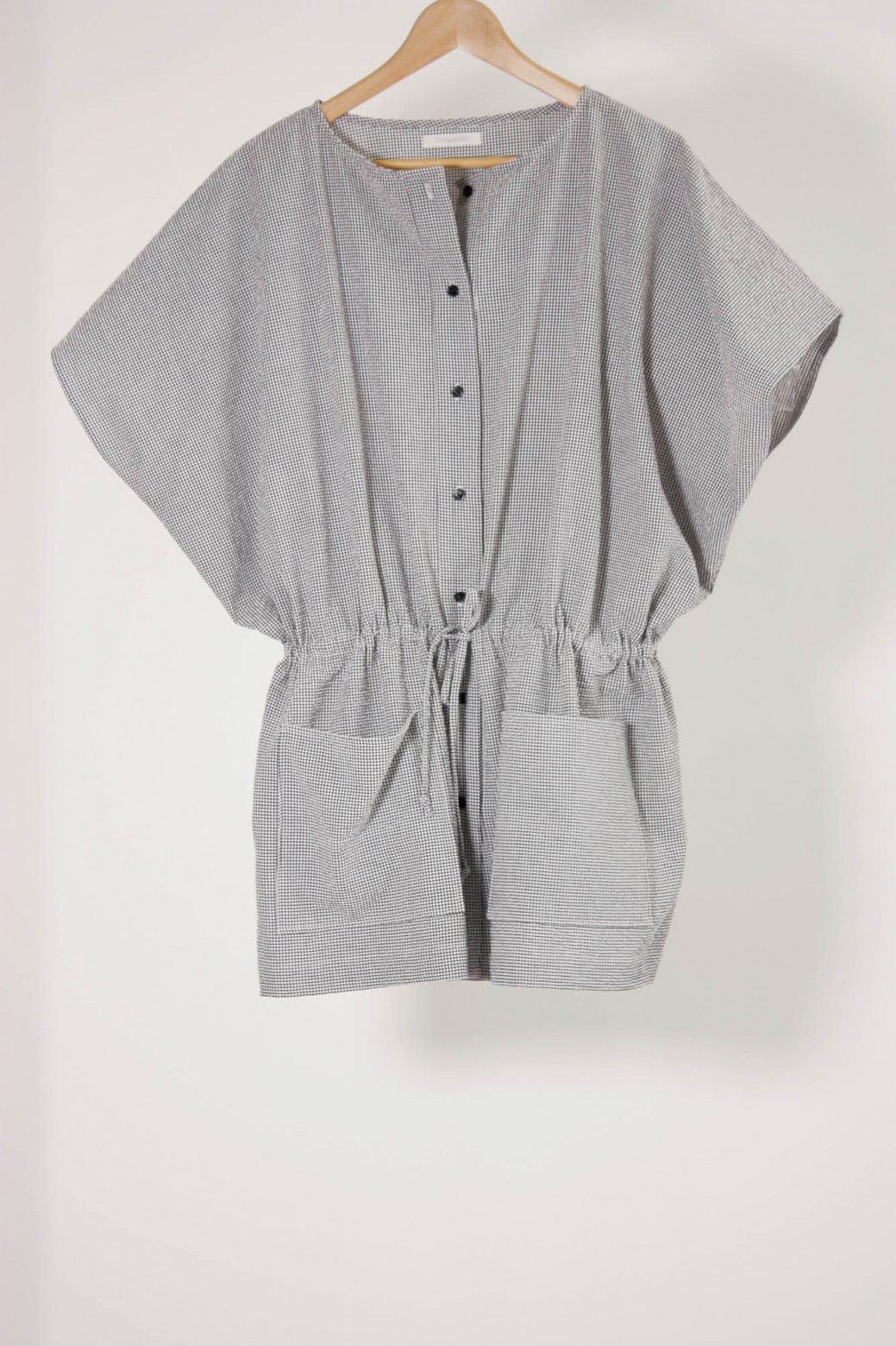 Frida Vichy Blue Top 2x