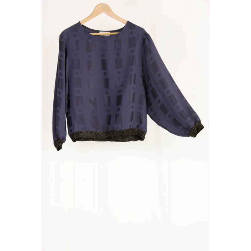 Sweat Mali Mosaique Marine 2x