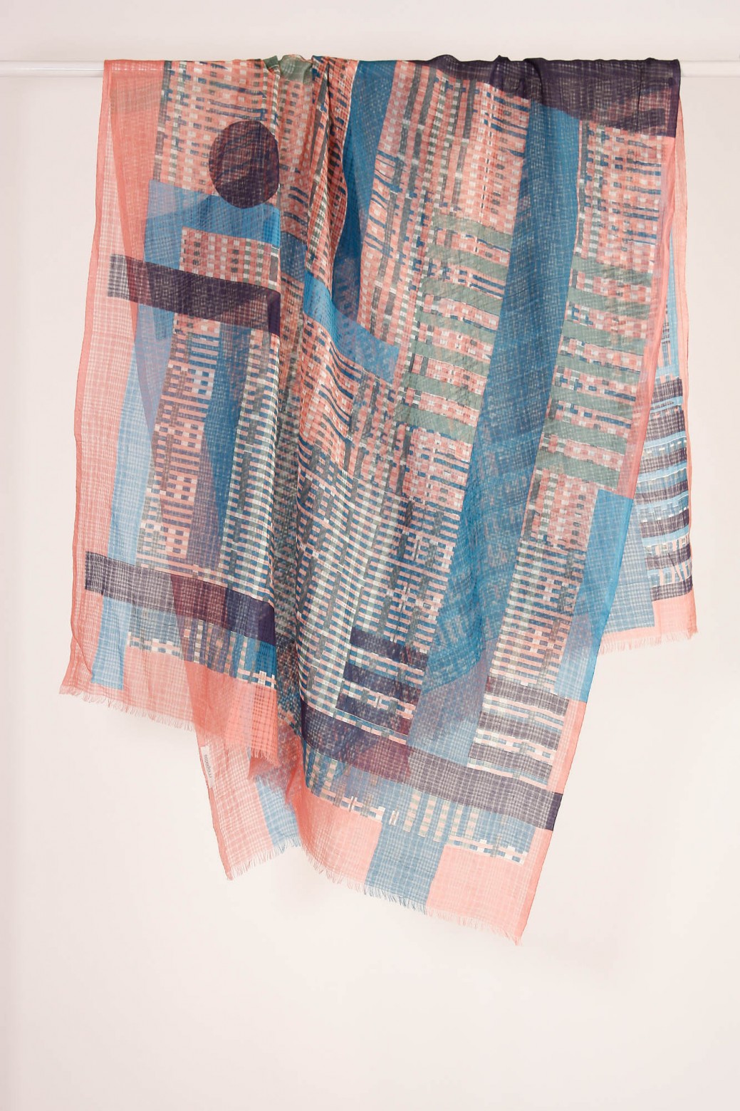 Foulard Rachel Raisin 2x