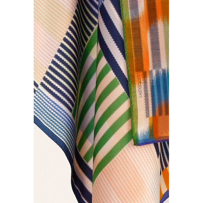 Foulard Rivage Rose 2x