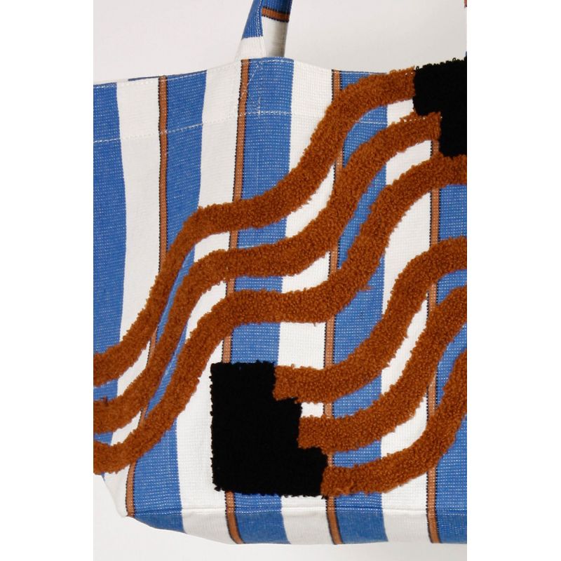 Sac Cabas Adonis Bayadere Naturel 2x