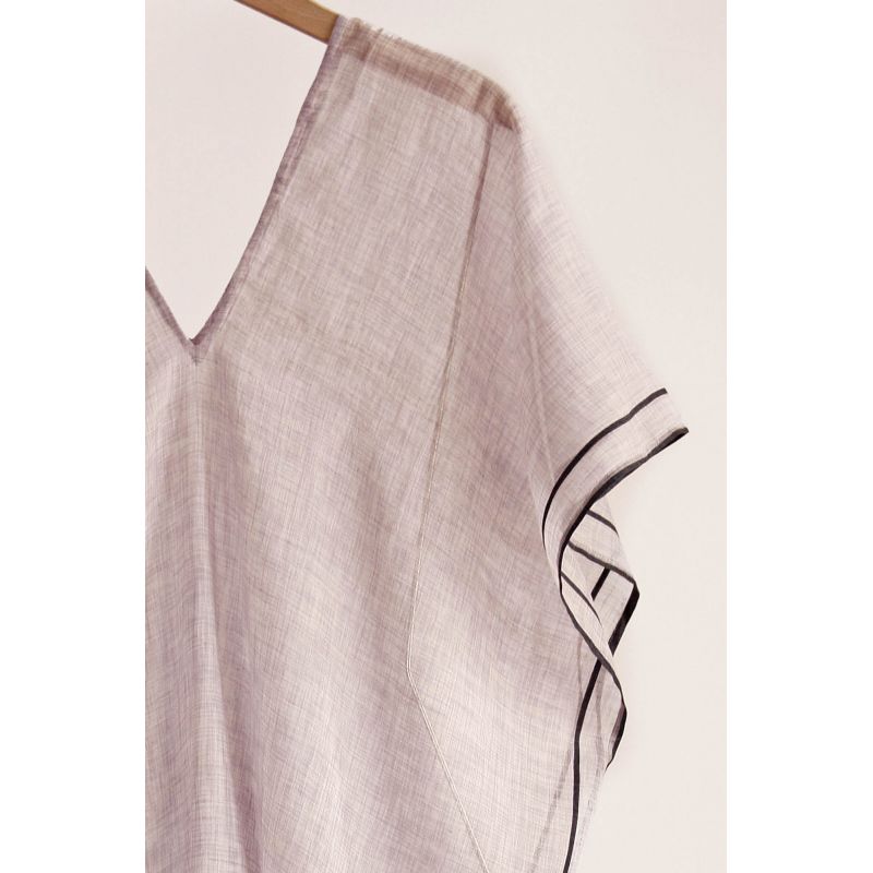 Élia Lagune Lilac Short Beach Dress 2x