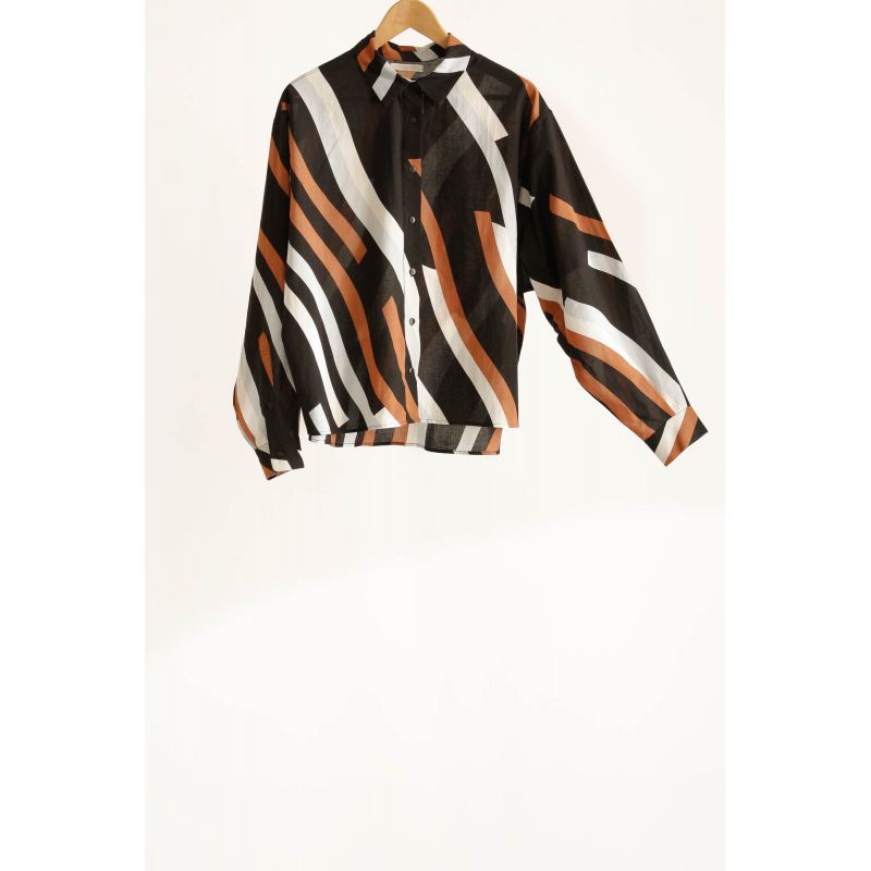 Chemise Rosalie Marin Noir 2x