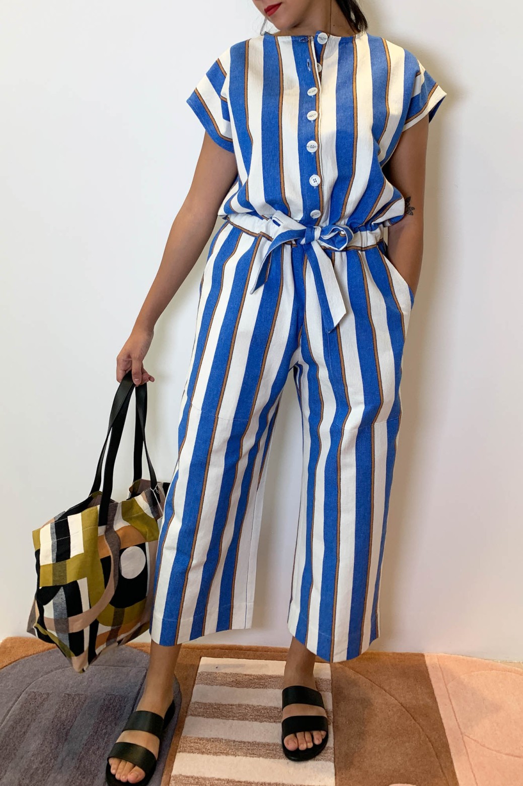 Barbizon Bayadère Blue Jumpsuit 2x