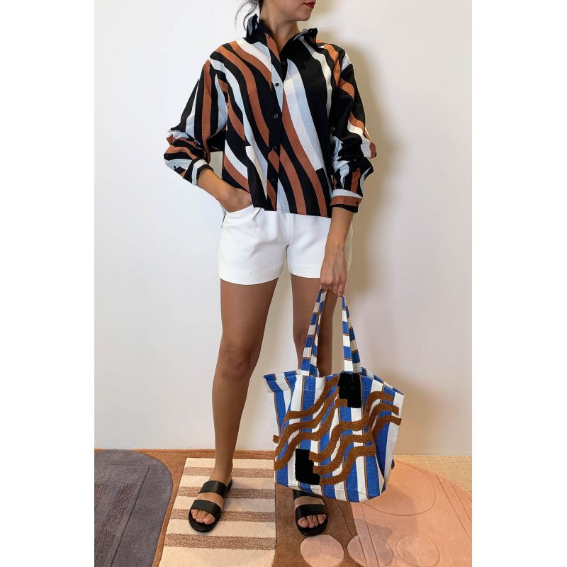 Chemise Rosalie Marin Noir 2x