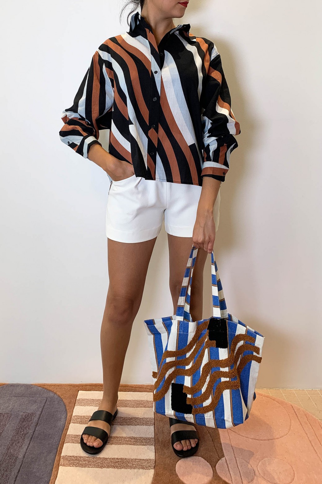 Chemise Rosalie Marin Noir 2x